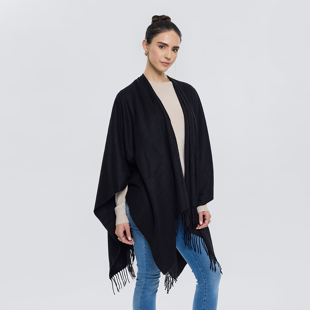 
                      
                        Poncho Tacto Suave Flecos
                      
                    