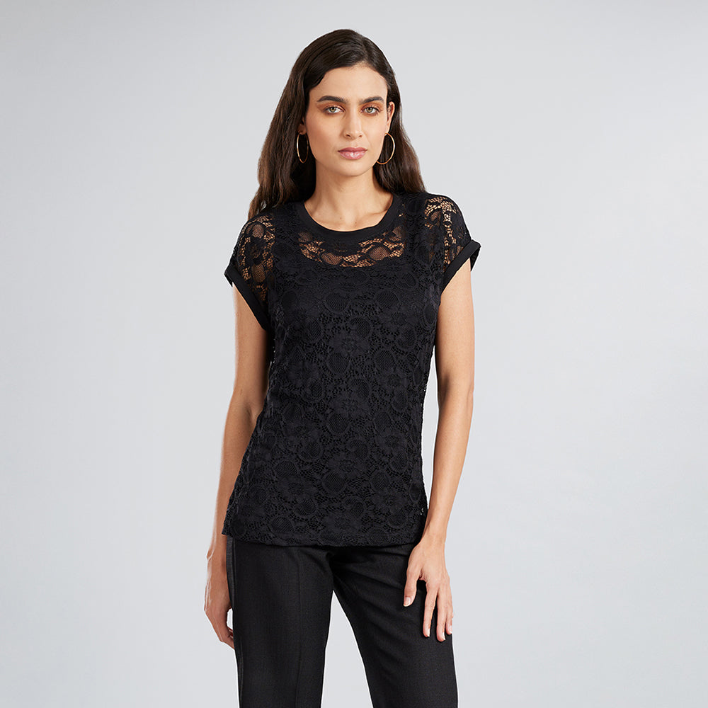 
                      
                        Top Lace Tank
                      
                    