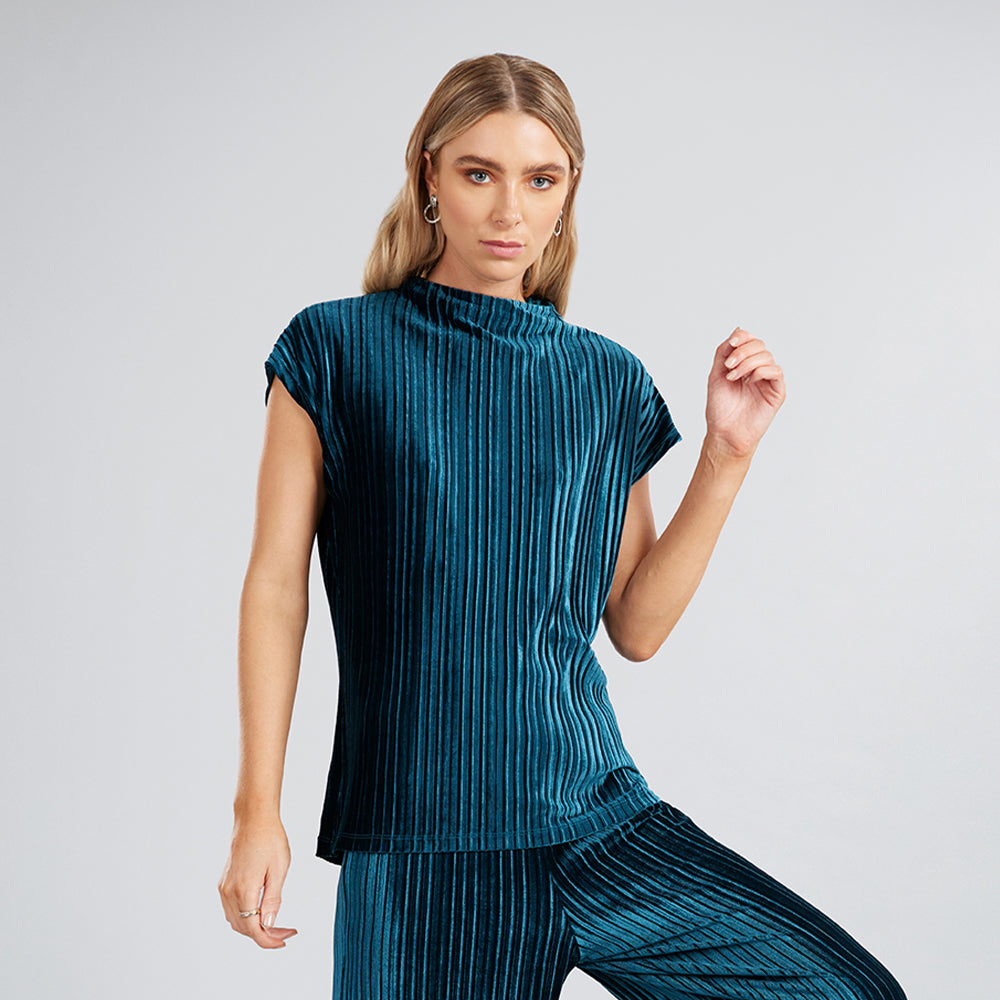 
                      
                        Top Pleated Velvet
                      
                    