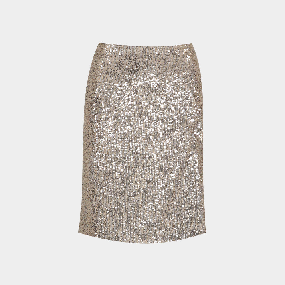 
                      
                        Falda Recta Sequins
                      
                    