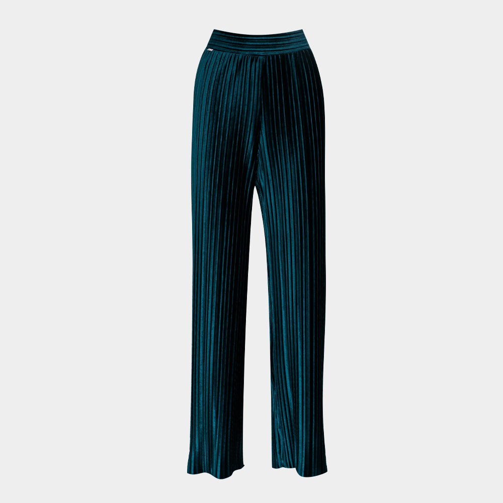 
                      
                        Pantalón Pleated Velvet
                      
                    