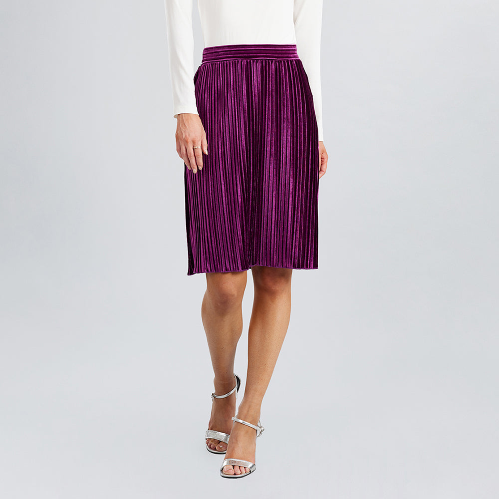 
                      
                        Falda Midi Velvet
                      
                    